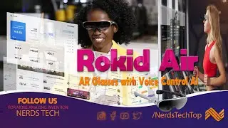 AMAZING ⚡ Rokid Air, AR Glasses with Voice Control AI