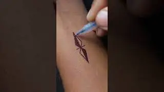 Amazing 🤩  tattoo design with pen #artist_kumresh #tatttoo #viral