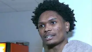Amen Thompson PostGame Interview | Houston Rockets vs Sacramento Kings