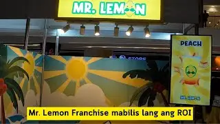 Mr. Lemon, healthy and fresh ang ROI sa Mr. Lemon, Franchise Now!!! Support Cebu Based Company
