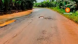 #Caluma  La v&iacute;a Caluma-la Esmeralda-Montalvo se encuentra en mal estado