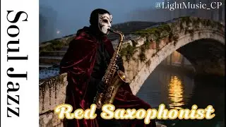 Melancholy in Crimson: Smoky Soul Jazz Saxophone for Lonely Late Nights 🎷