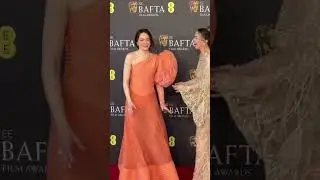 Emily Blunt and Emma Stone At The Baftas 2024
