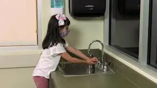 Proper hand washing technique