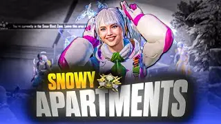 Snowy Apartments☃️| iPhone 14 | V Clutch