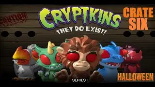 Cryptkins: Series 1 (Bigfoot, Nessie, Cthulhu, Chupacabra, Mothman, Yeti, Jersey Devil) CRATE 6