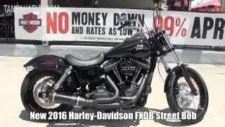 D&D Bobcat Exhaust 2016 Harley Davidson Street Bob