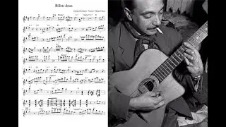 Django Reinhardt - Billets Doux Transcription