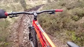 Valleluja - First attempted run dh (Fail)