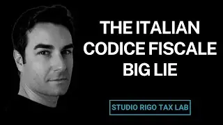 The Italian Tax Code Lie: What REALLY Happens After You Get Your Codice Fiscale