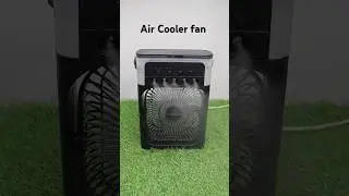 Portable Air Cooler Fan With Humidifier Water Spray Fan #shorts #aircooler #crazythink