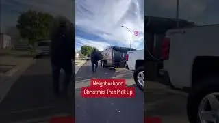First Annual Christmas Tree Pick Up was a success! #community #realtor #sandiegorealtor #fyp