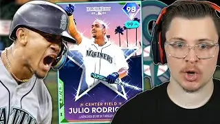 *98* JULIO RODRIGUEZ CRUSHES EVERYTHING | MLB The Show 22 Diamond Dynasty