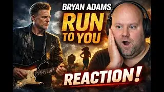 Rap fan first time reaction to Bryan Adams - Run to you! Rough and dirty voice