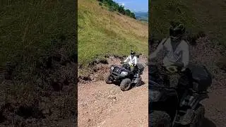 Guess the inclination of the slope! #shorts #atv