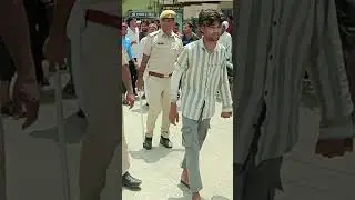 बहरोड़ पुलिस ने चोरी के आरोपियों की करवाई नया बस स्टैंड पर परेड#bn_news #behror_police