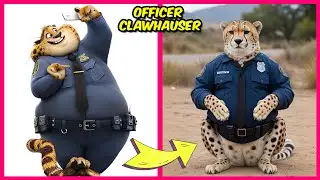 Zootopia 2 Movie Characters in Real Life + Emoji Quiz + their Favorite Drinks, Snacks & More! | Judy