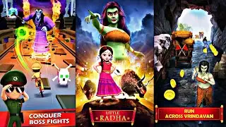 Little Singham Cycle Race 2025 | Little Krishna Mobile Game 2025 | Little Radha Mobile Game 2025