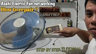 Asahan mo kapartners is live! electric fan repair