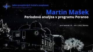 Martin Mašek: Periodová analýza v programu Peranso