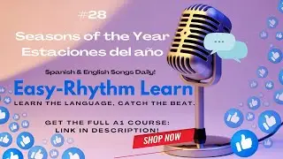Seasons of the Year in Spanish 🍂 | Beginner Spanish Song for English Speakers #28