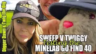 Digger Dawn & twig the Dig - Medals, Coins & BEST find with the MINELAB GO FIND 40. (113)