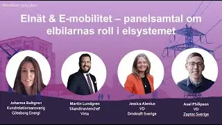 16 Panel E-mobilitet