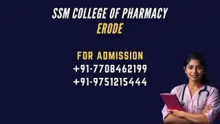 SSM COLLEGE OF PHARMACY ERODE COURSE FEE SCHOLARSHIP DETAILS