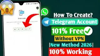 How To Create Telegram Account In 2026 | No VPN | How To Fix Telegram Code SMS Problem (2026)