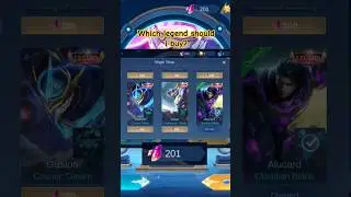 Which legend skin should I buy? Plz suggest.Magic wheel.#mlbb #viralshort#endhit #legendskin
