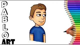 Как нарисовать Эндрю Кларка из GoAnimate | шаг за шагом