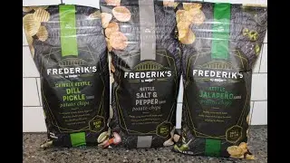Обзор картофельных чипсов Frederik&rsquo;s by Meijer: маринованные огурцы, соль, перец и халапеньо