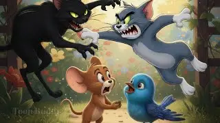 Tom & Jerry: The Brave Rescue 🐦 | Cute Cat and Mouse Story | Animated Kids
