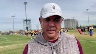 DevilsDigest TV: RB's coach Shaun Aguano&rsquo;s post-practice comments