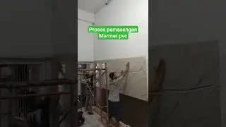 pasang marmer pvc #shortsviral