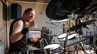 Dyscordia - Stranger to the Dark (Drum playthrough COVID-19 tapes)