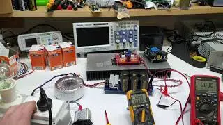 APEX AX14 DIY Amplifier  - First time test start up!