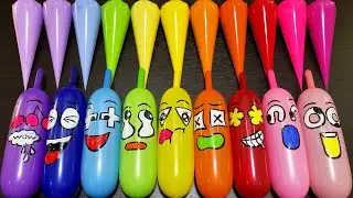 MAKING SLIME WITH BALLOON VS PIPING BAG ! SATISFYING VIDEOS #5340