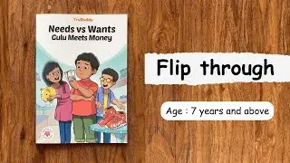 TruBuddy: Needs vs Wants: Gulu Meets Money comic book #flipthrough