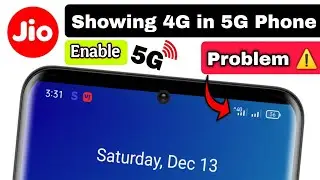Jio 5G not working in 5G Phone | Showing 4G in 5G Phone | how to activate 5G internet in Phone