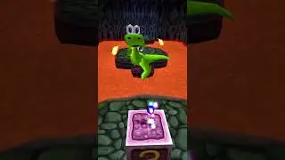 Croc: Legend of the Gobbos is NOSTALGIA at it's finest #gaming #ps1 #retro #croc