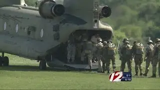 Paratroopers Hit The Silk For Leapfest Competition