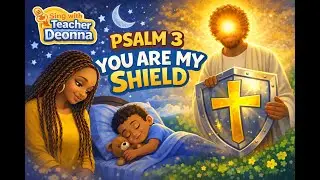 🎵 Psalm 3: You Are My Shield | Songs for Children & Families | Teacher Deonna 🎵