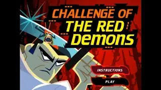 Samurai Jack: Challenge of the Red Demons - (Flash Game) #186