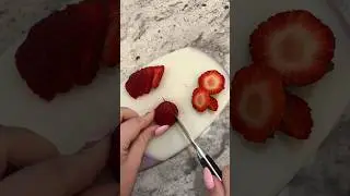 healthy breakfast asmr 🍓