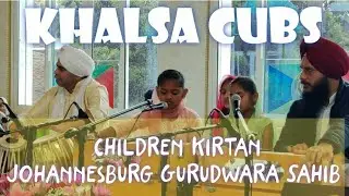 Khalsa Cubs - Children Kirtan *Johannesburg Gurudwara Sahib.