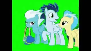 My Little Pony || Wonderbolt (Soarin, Fleetfoot + Misty Fly) GREEN SCREEN