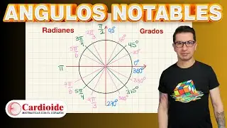 Angulos NOTABLES y Multiplos | En el CIRCULO Goniometrico