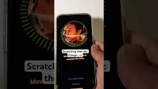 Как настроить Face ID на iPhone 📱👀 #apple #iphone