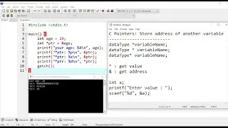 65. C Programming for Beginner - Basic of Pointers | Khmer Computer Knowledge